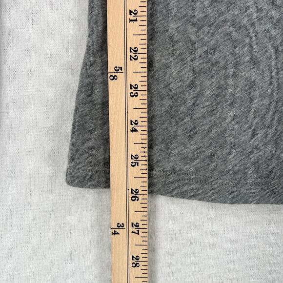 ENZA COSTA Cashmere Long Sleeve Easy Scoop Top Womens Small Smoke Gray NEW - Picture 11 of 11